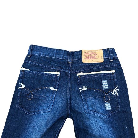 Levi's Jeans Size 32 Style 523 Blue - Picture 2 of 9